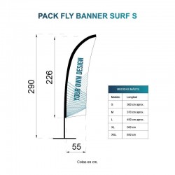 Complete Pack FlyBanner Surf