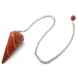 Red Jasper conical pendulum 3.5cm